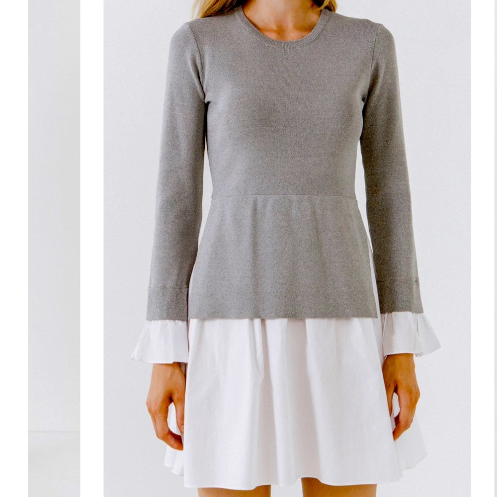 English Factory Poplin Dress